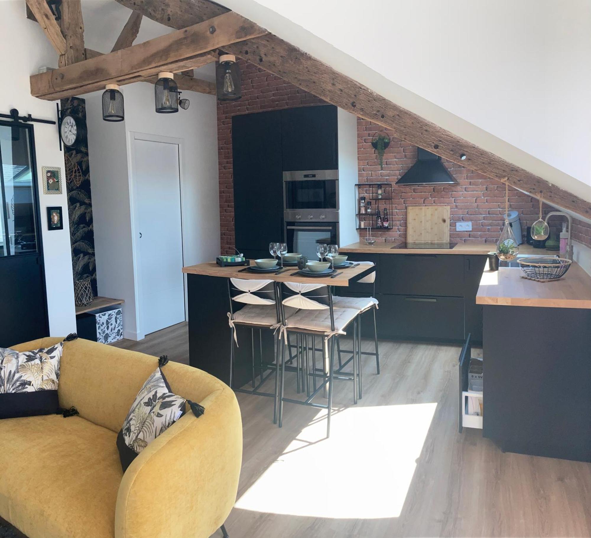 Gite La Terrasse Du 37 Breteil Luaran gambar