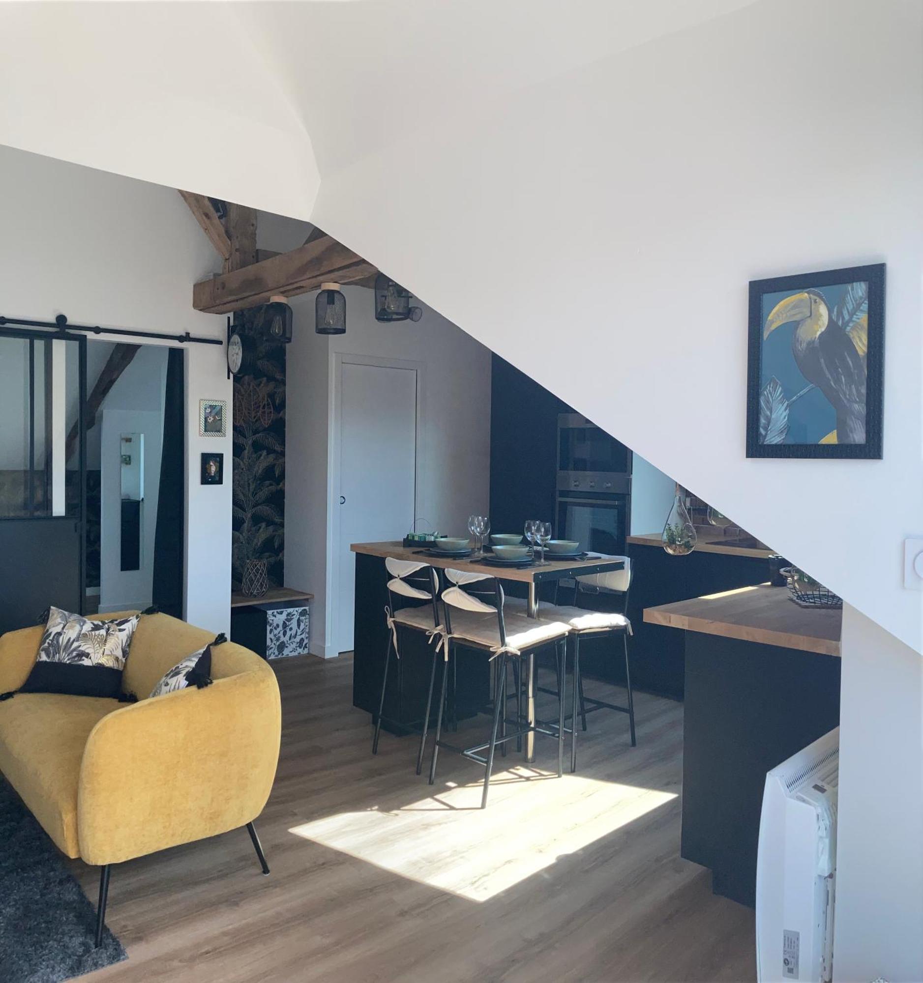 Gite La Terrasse Du 37 Breteil Luaran gambar